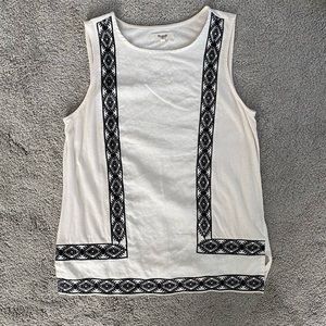 Madewell Embroidered Tank